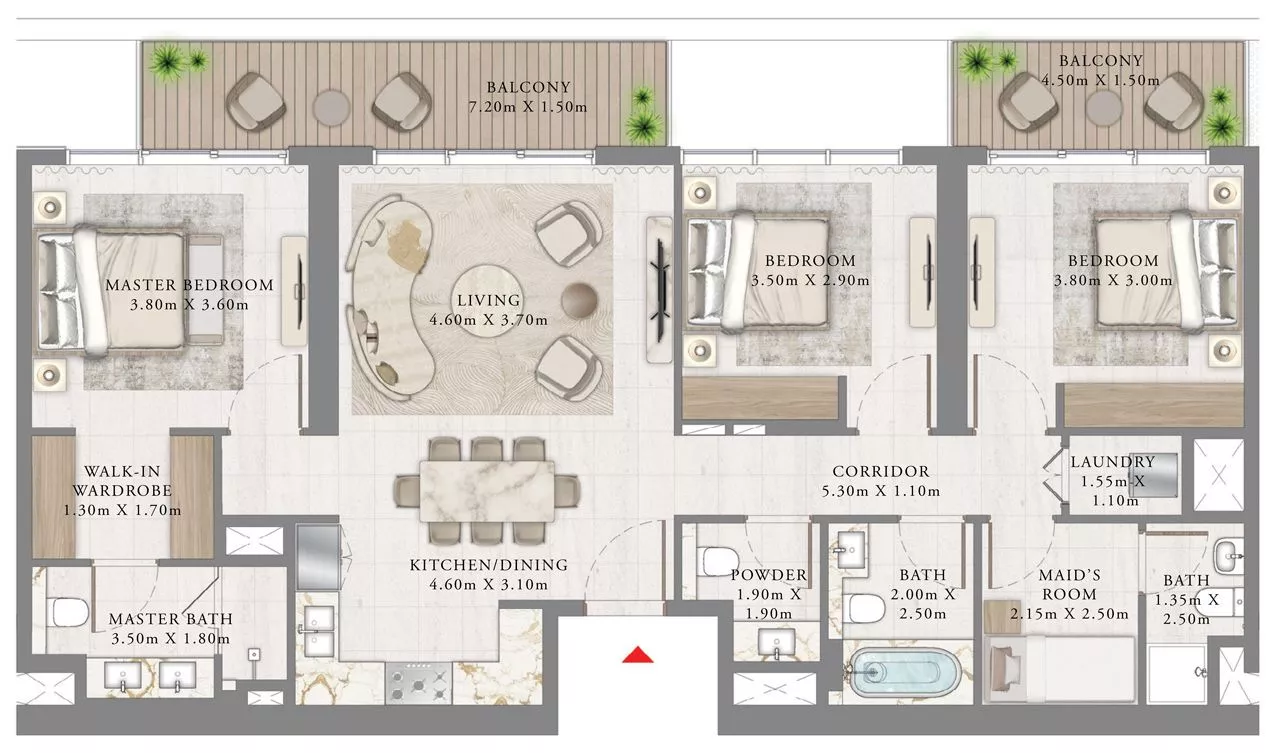 3 Bedroom